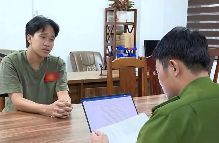 Tạm giữ đối tượng Đào Quang Hà, SN 2001, trú tại Hưng Yên để làm rõ hành vi chiếm đoạt tiền kêu gọi từ thiện