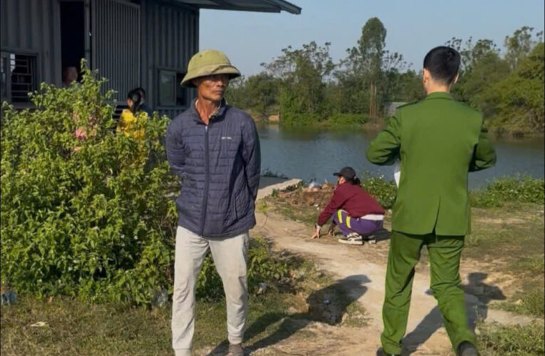 Video – Hiện trường khu vực phát hiện thi thể khu vự hiển lễ