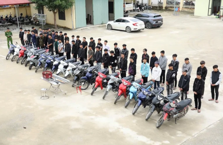 Mâu thuẫn trên mạng, 70 thanh niên hẹn nhau “giải quyết”